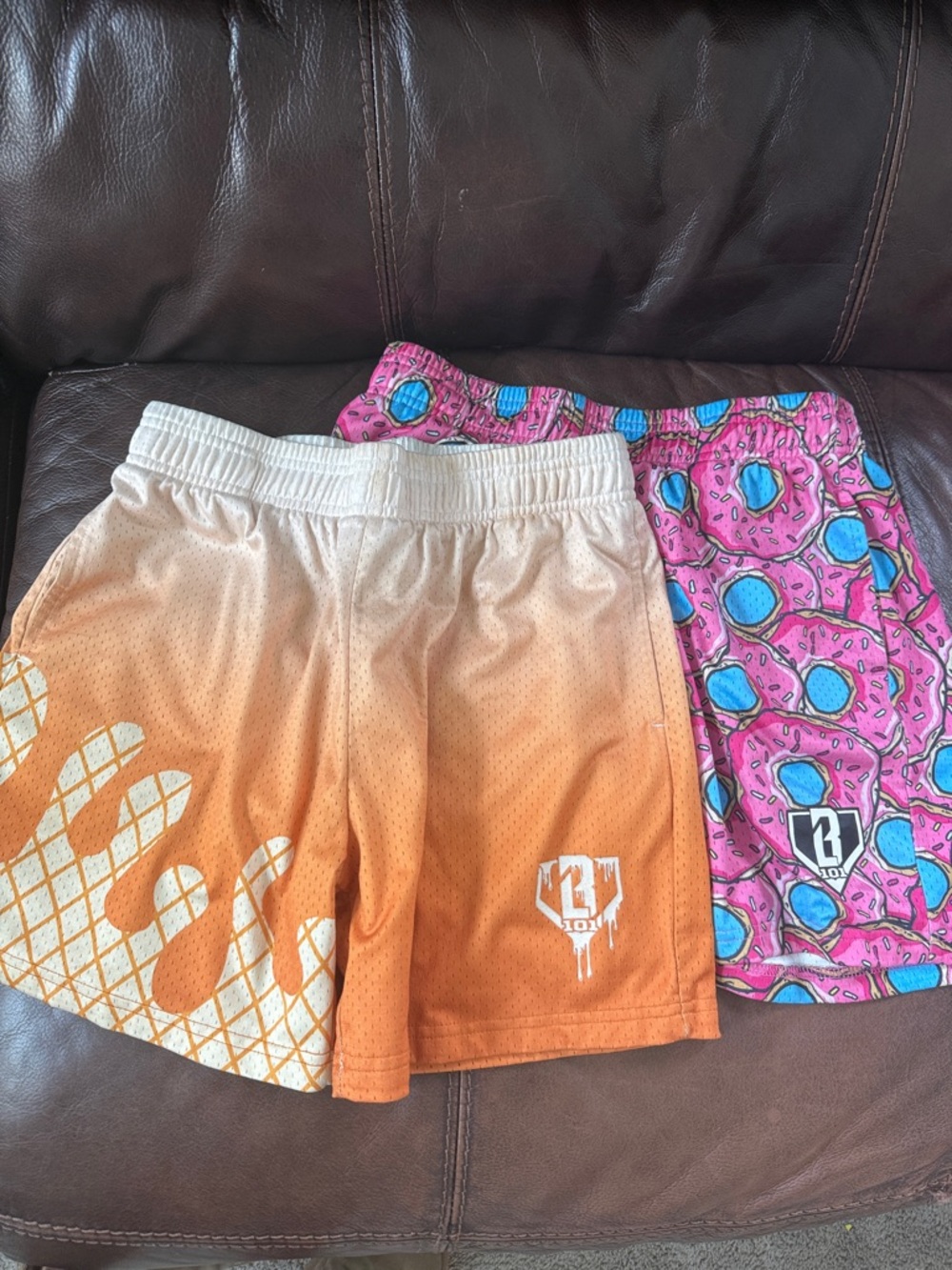 Baseball lifestyle shorts 2 pairs